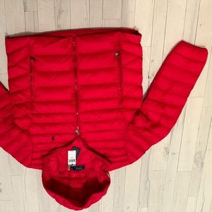 Brand New polo laurenmenn down puffer water repellent packable jacket